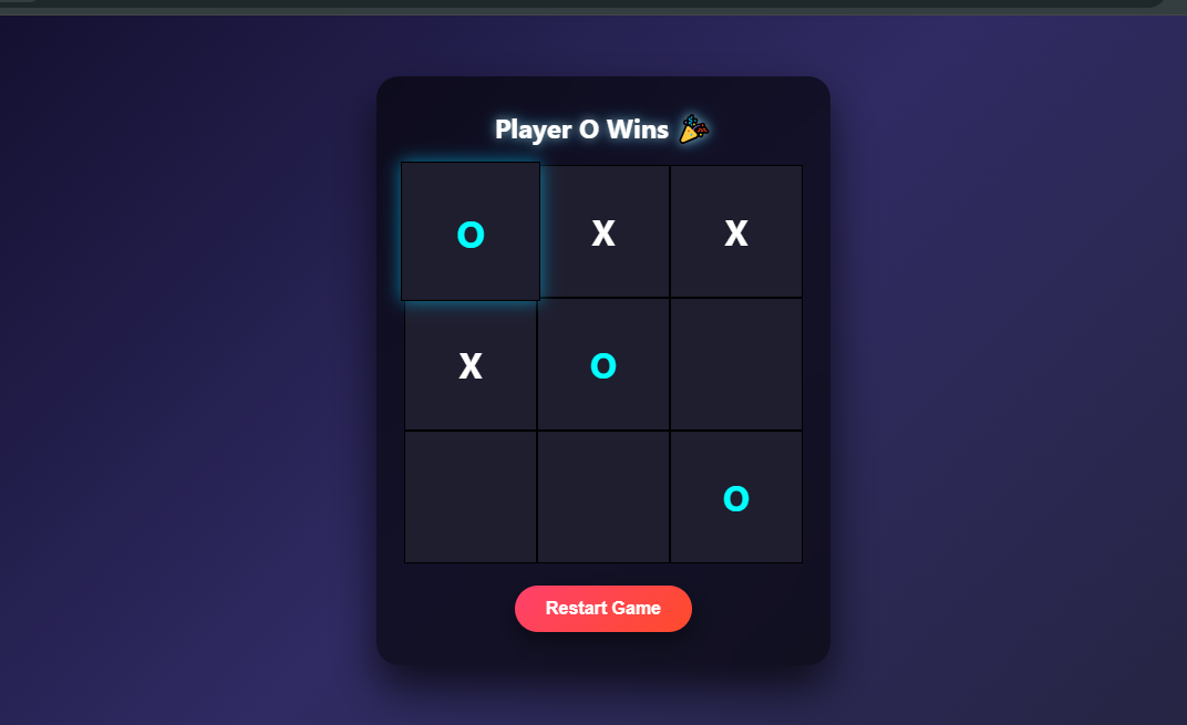 Tic Tac Toe Game